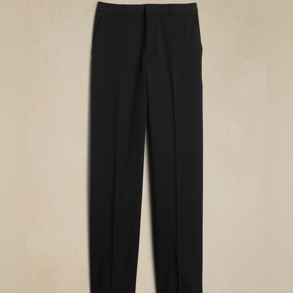 Sculpted Straight Pant-Black - Picture 4 of 4